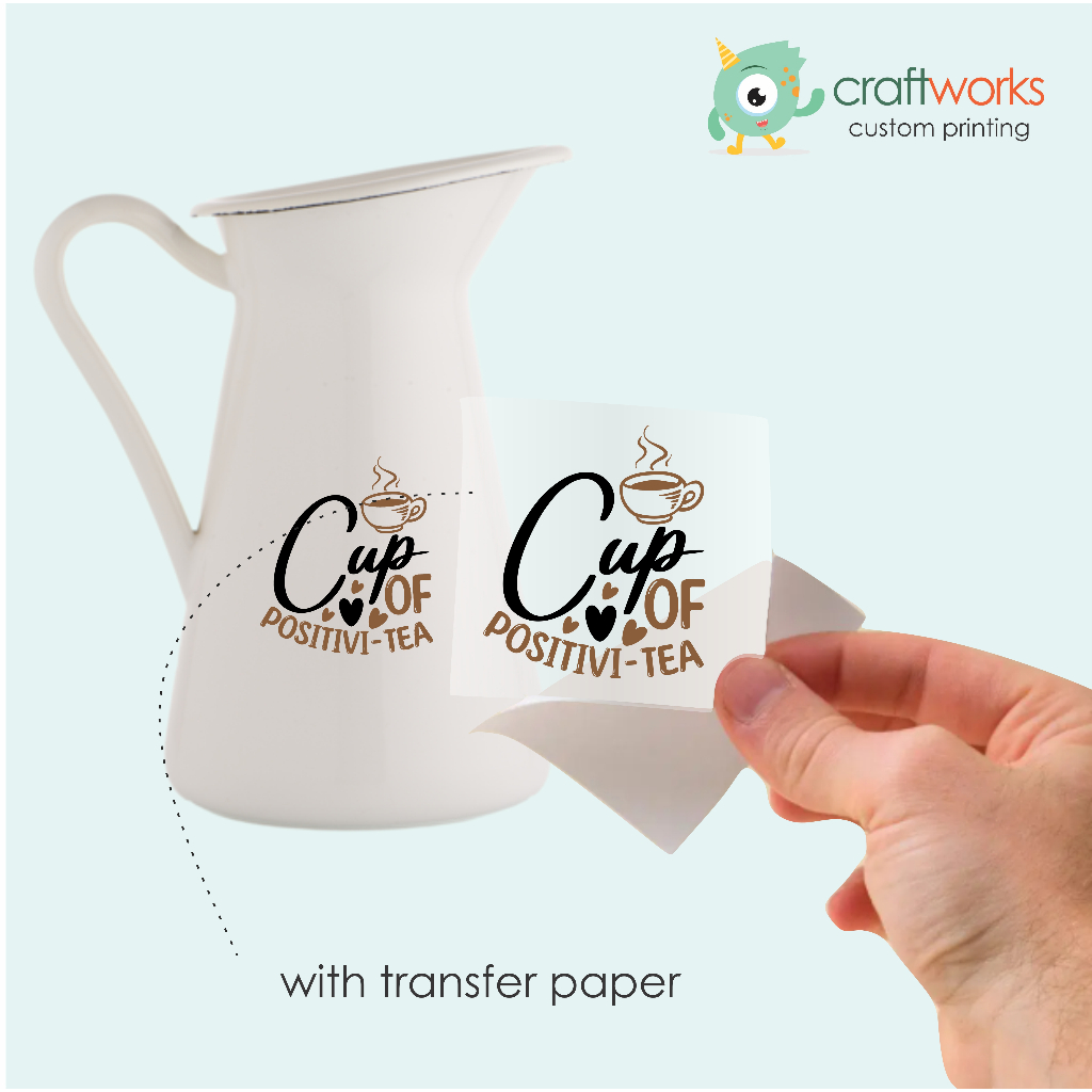 STICKER UV DTF | UV PRINT STICKER TRANSFER PAPER