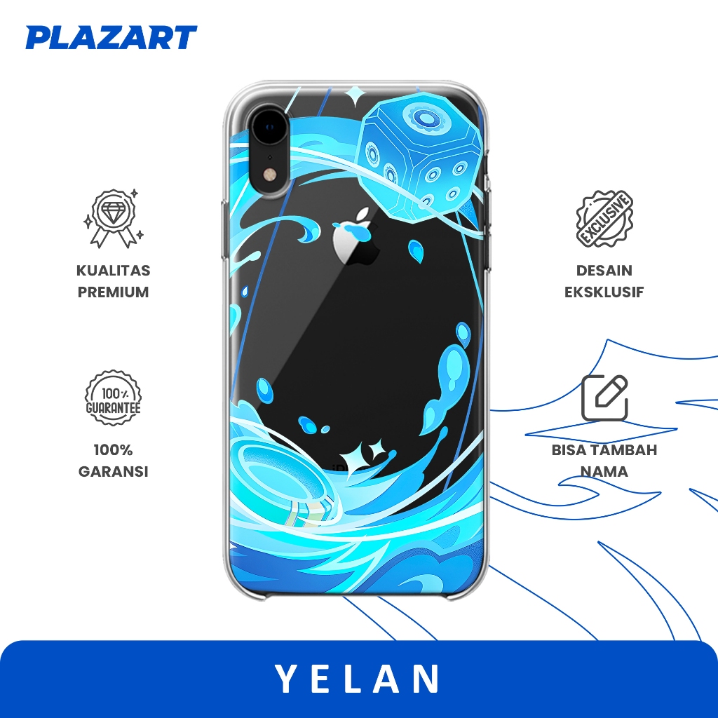 Case Casing HP Yelan Core Genshin Impact Untuk IPHONE SAMSUNG XIAOMI OPPO VIVO Kualitas PREMIUM