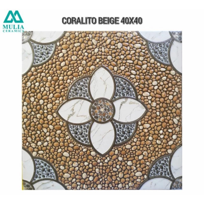 Keramik 40x40 Coralito Mulia Tile