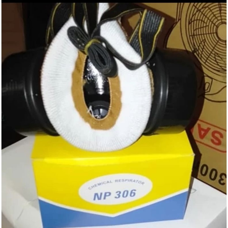 Masker Babi Chemical Respirator NP 306 Plus Boble Filter