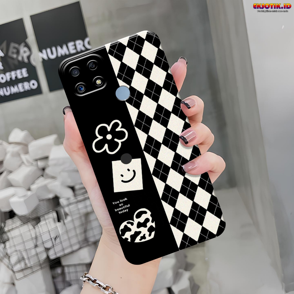 Case Realme C25 / C25s - Casing Realme C25 / C25s - Fashion Case - Silikon Realme C25 / C25s - Motif