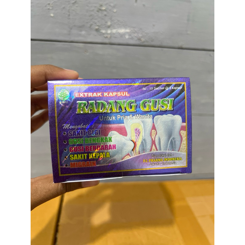 

RADANG GUSI SAKIT GIGI