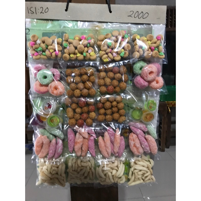 jajanan aneka snack 2000an isi 20pcs