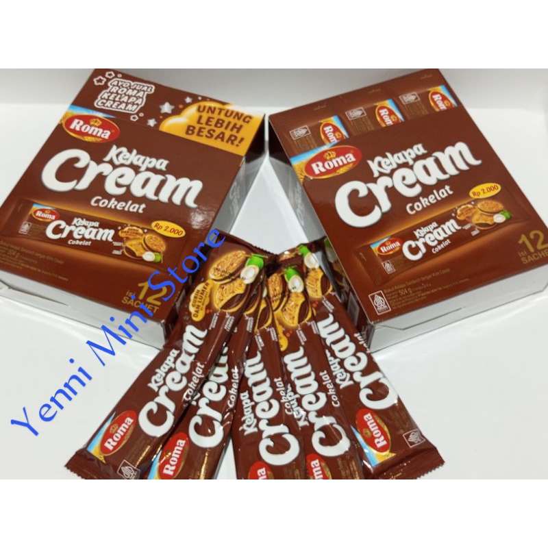 

Roma Kelapa Cream Coklat