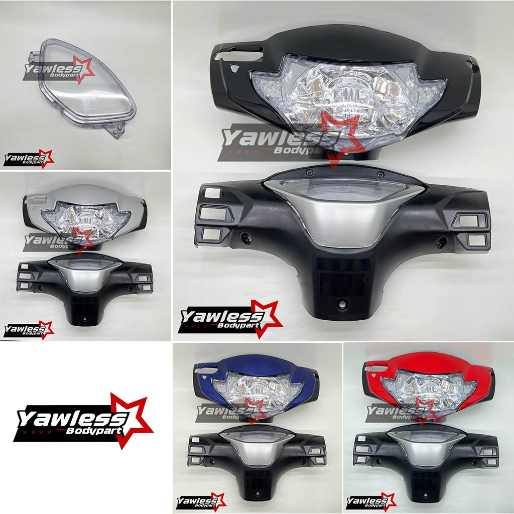 batok supra x 125 lama 2005 - 2007 + reflektor supra x 125 / batok lampu supra x 125 lama