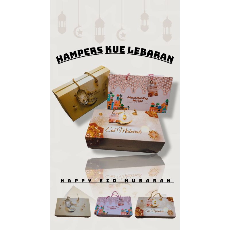

LYSASHOP KOTAK HAMPERS LEBARAN/GABLE BOX IDUL FITRI/BOX SOUVENIR LEBARAN/GIFT BOX IDUL FITRI