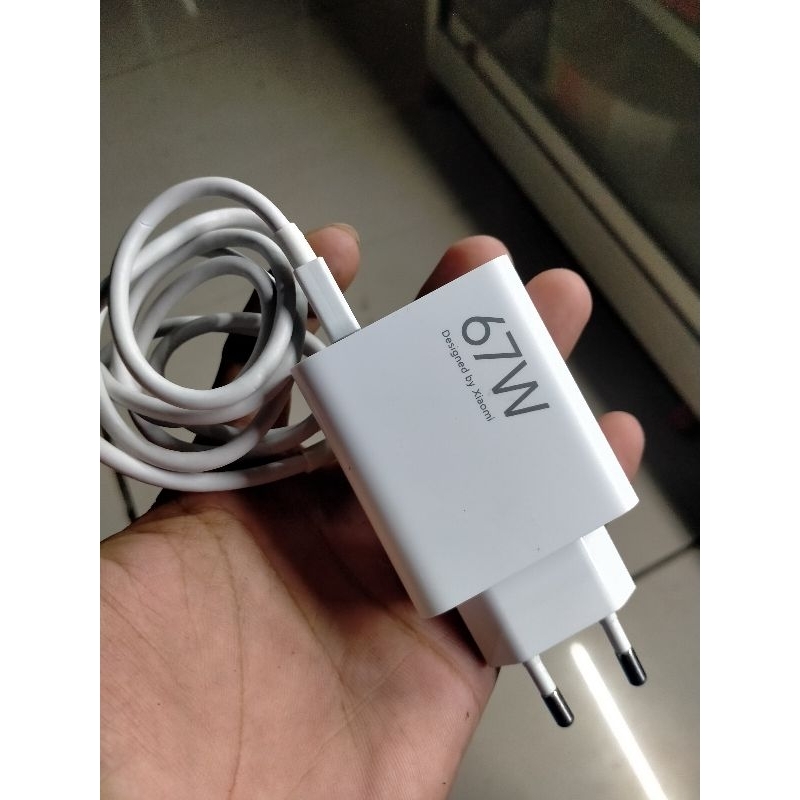 Original charger xiaomi 67watt