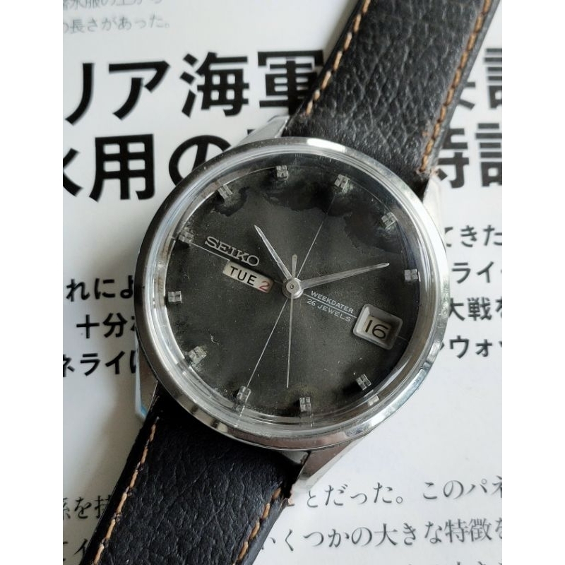 Vintage Seiko Sealion M55 6206-8001 blackdial Circa 1965 not king seiko diver