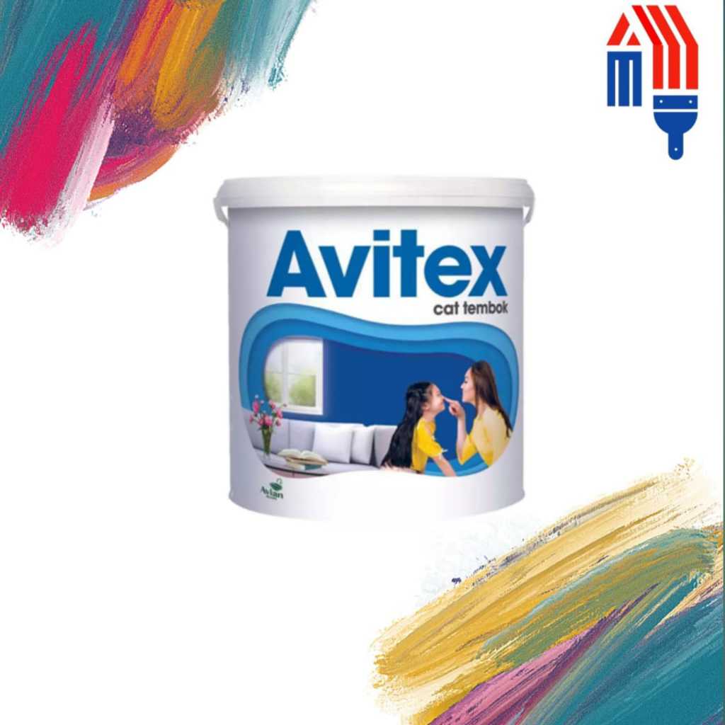 Cat AVITEX EMULSION 25 kg / Cat Tembok dan Plafon Gypsum AVITEX EMULSION 25 kg