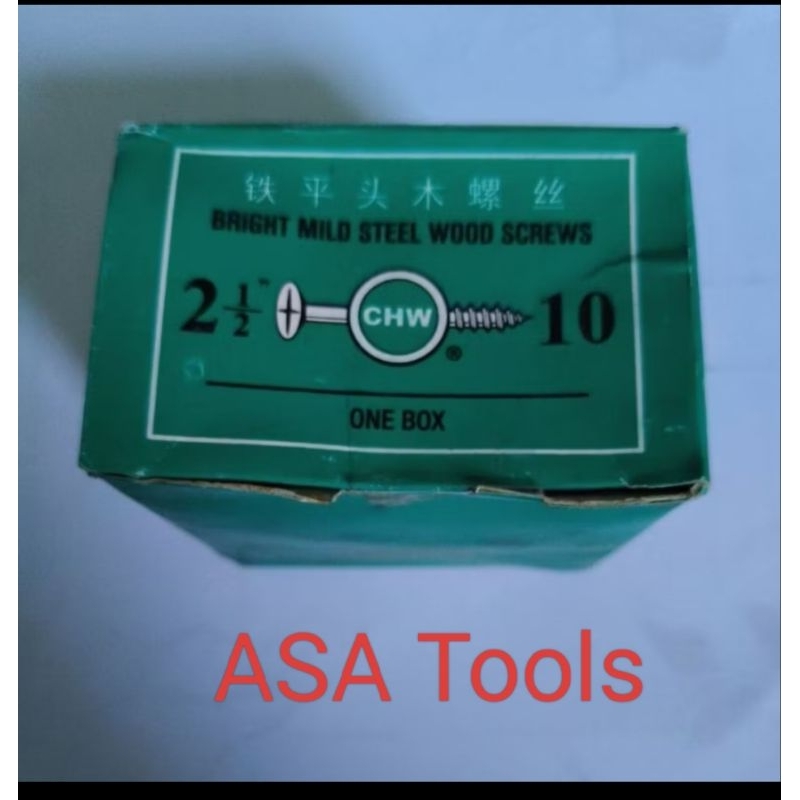 Sekrup kayu CHW 21/2"×10 (+)