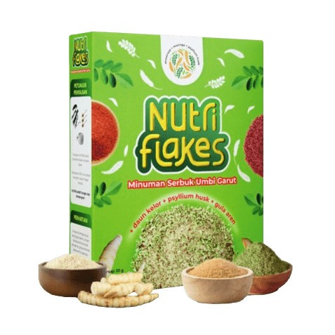 

Nutriflakes Original Sereal Umbi Garut Solusi Atasi Asam Lambung Magh Gerd, Suplemen Makanan Diet