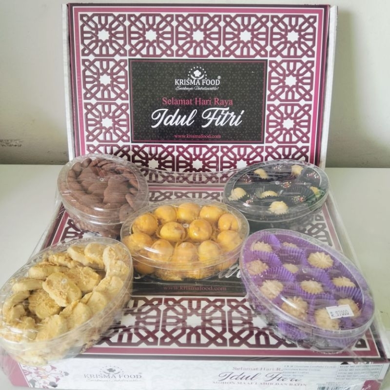 

Hampers Krisma Food Premium Package Silver 5 Toples