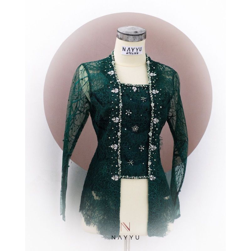 Atasan Kebaya Brokat Payet