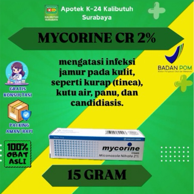 Mycorine Krim 15 gr