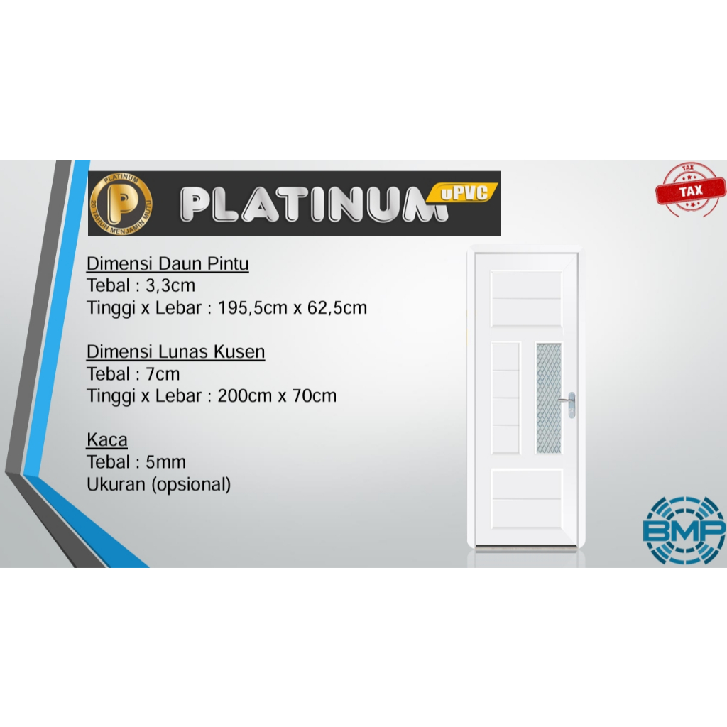 Pintu Platinum uPVC