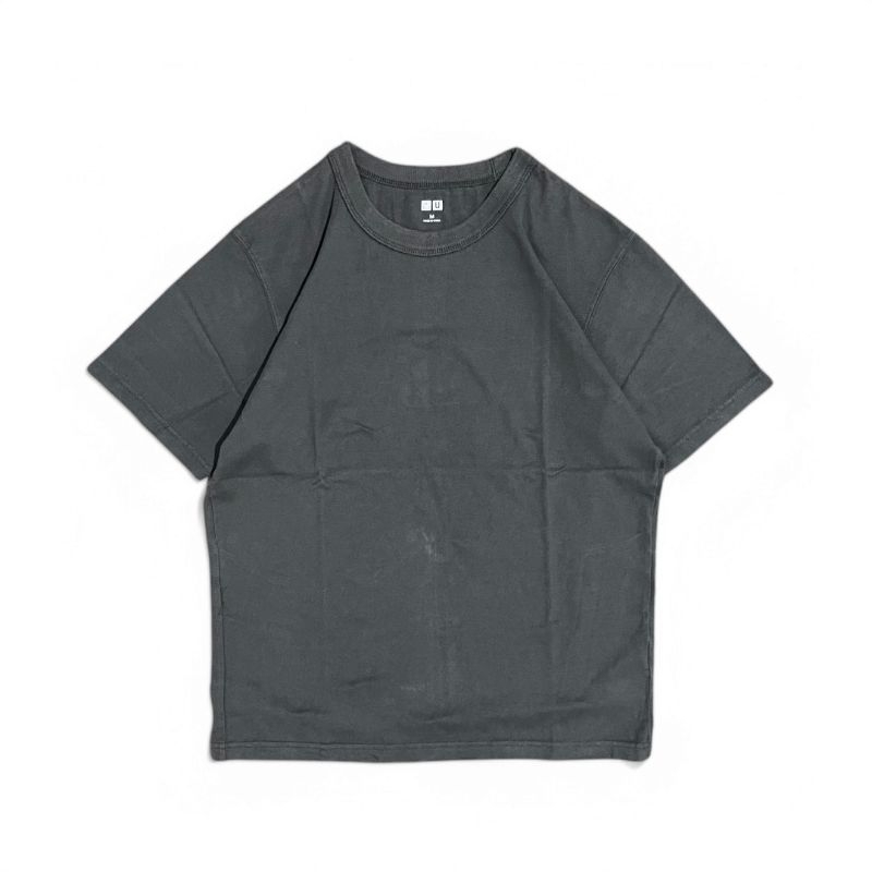 Kaos Uniqlo U Grey | Uniqlo U Shirt Second Original