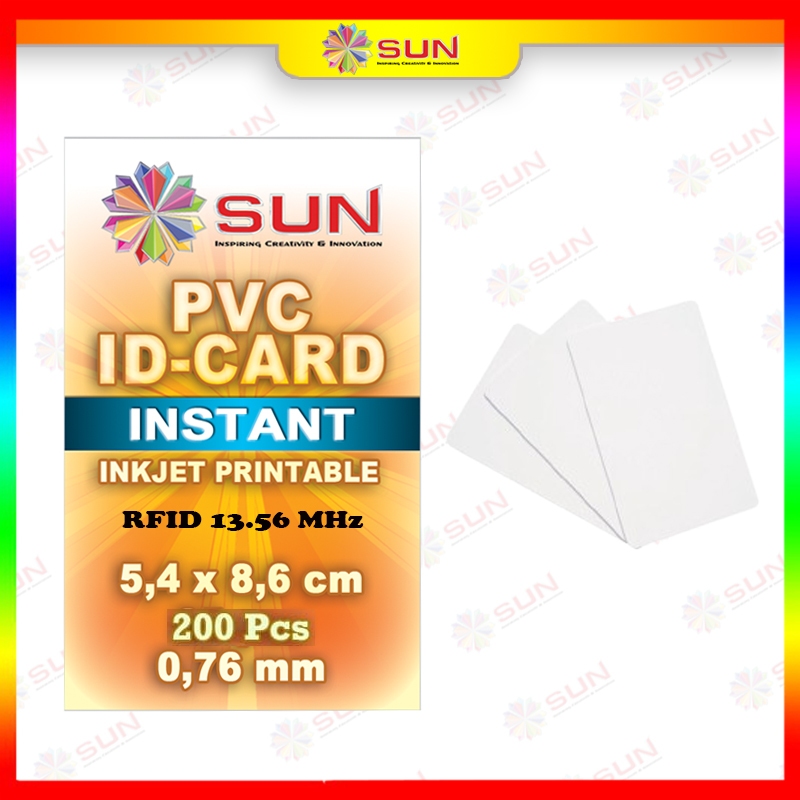 

RFID CARD 13.56 Mhz SMART PVC ID CARDS PRINTABLE 200 PCS