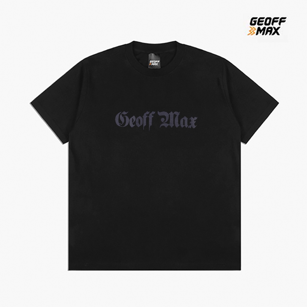 Geoff Max - Heavyweight 16s (Power16) - Alston SS 16 Black | Baju Kaos Pria Wanita Tshirt Unisex