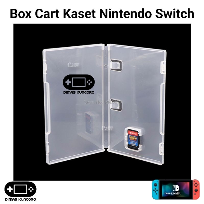 Box Cart Kaset Nintendo Switch tempat game catridge penyimpanan v1 v2 lite oled