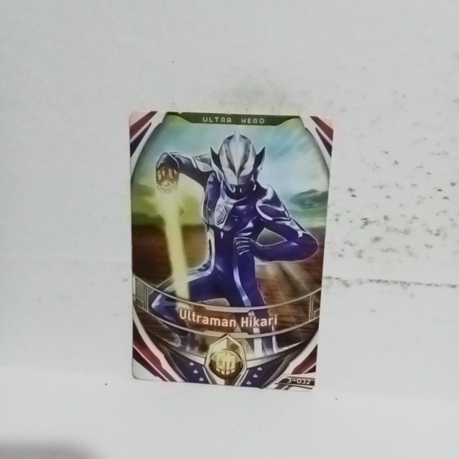Paket Kartu Ultraman Fusion Fight R Ultraman Hikari Versi 3-032