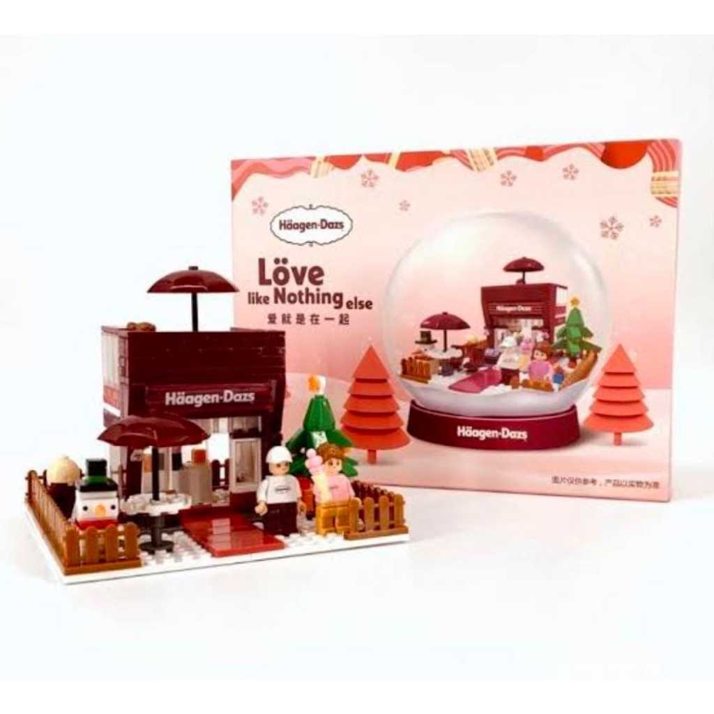 blocks building Haagen-dazs