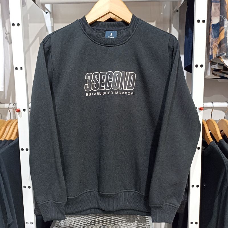 3SECOND - CREWNECK / SWEATER PRIA REGULAR FIT ORIGINAL 3SECOND