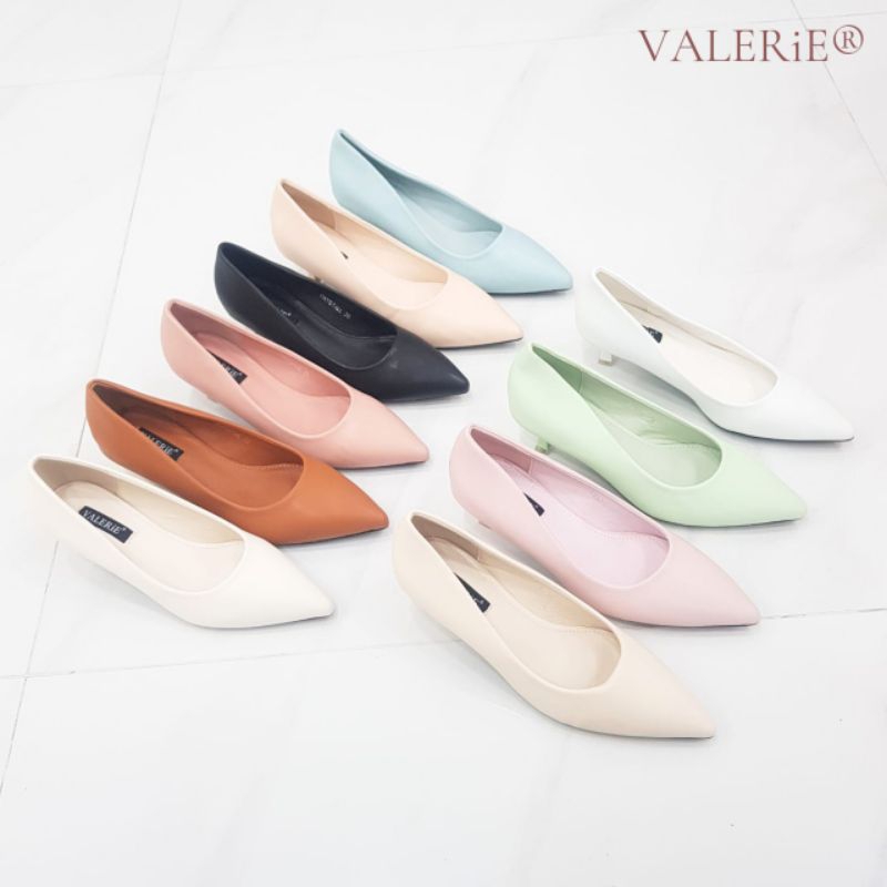 VALERIE Sepatu Heels Crystal 3cm Dove 36-41