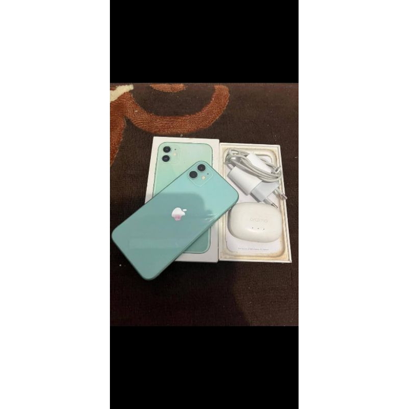 iphone 11 128 gb inter bekas fullset