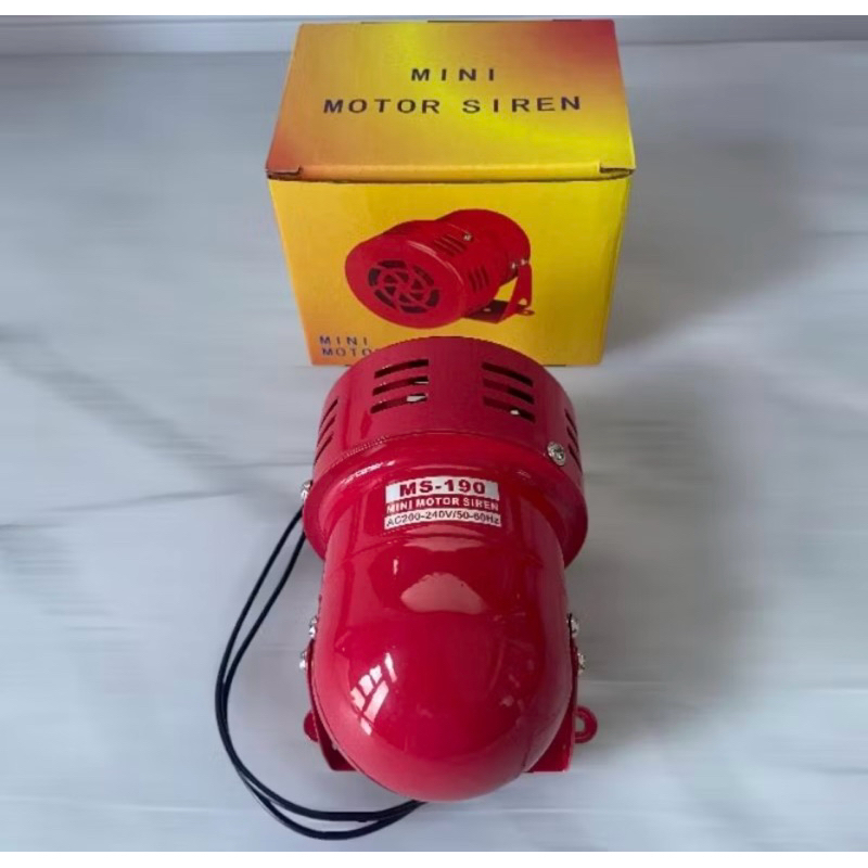 Mini Motor Sirine MS-190 220V / Mini Motor Sirine MS-190 12V