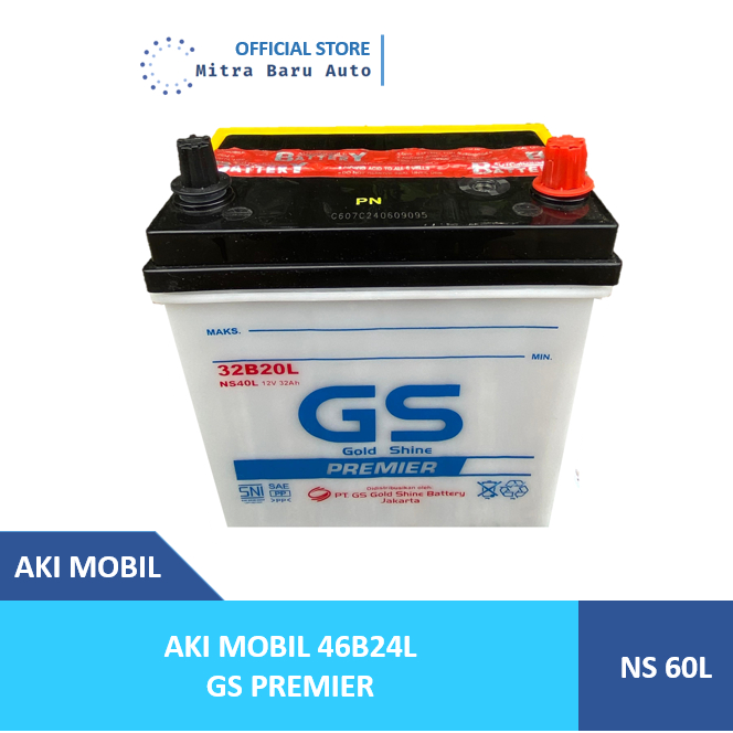 Aki Mobil GS Baleno Lama NS 60L PREMIER