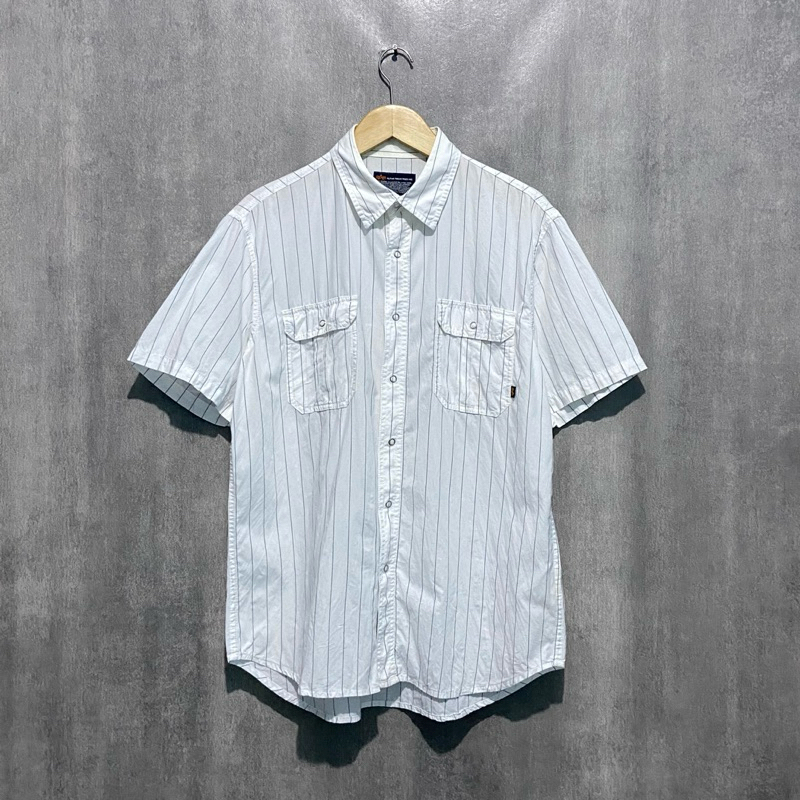 Kemeja Alpha Industries / Kemeja Pria / KMJ46 / Size L