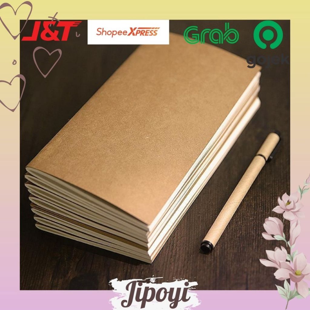 

Notebook Notepad Buku Scrapbook Polos ATK Stationery Planner Bujo Journaling Aesthetic
