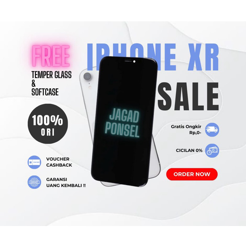 iPhone Xr 64GB 128GB 256GB second ex resmi