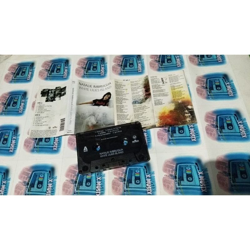 kaset pita natalie imbruglia / white lilies island
