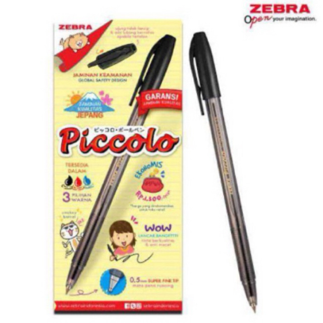 

pena piccolo zebra 0’5mm