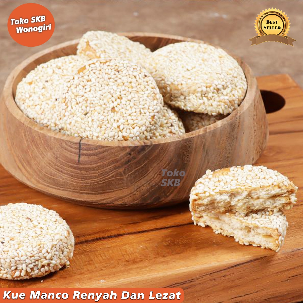 

Kue Manco Biskuit Wijen Cemilah Sehat Tanpa Bahan Tambahan Apapun