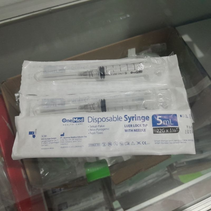 jarum suntik (spuit) 5 ML