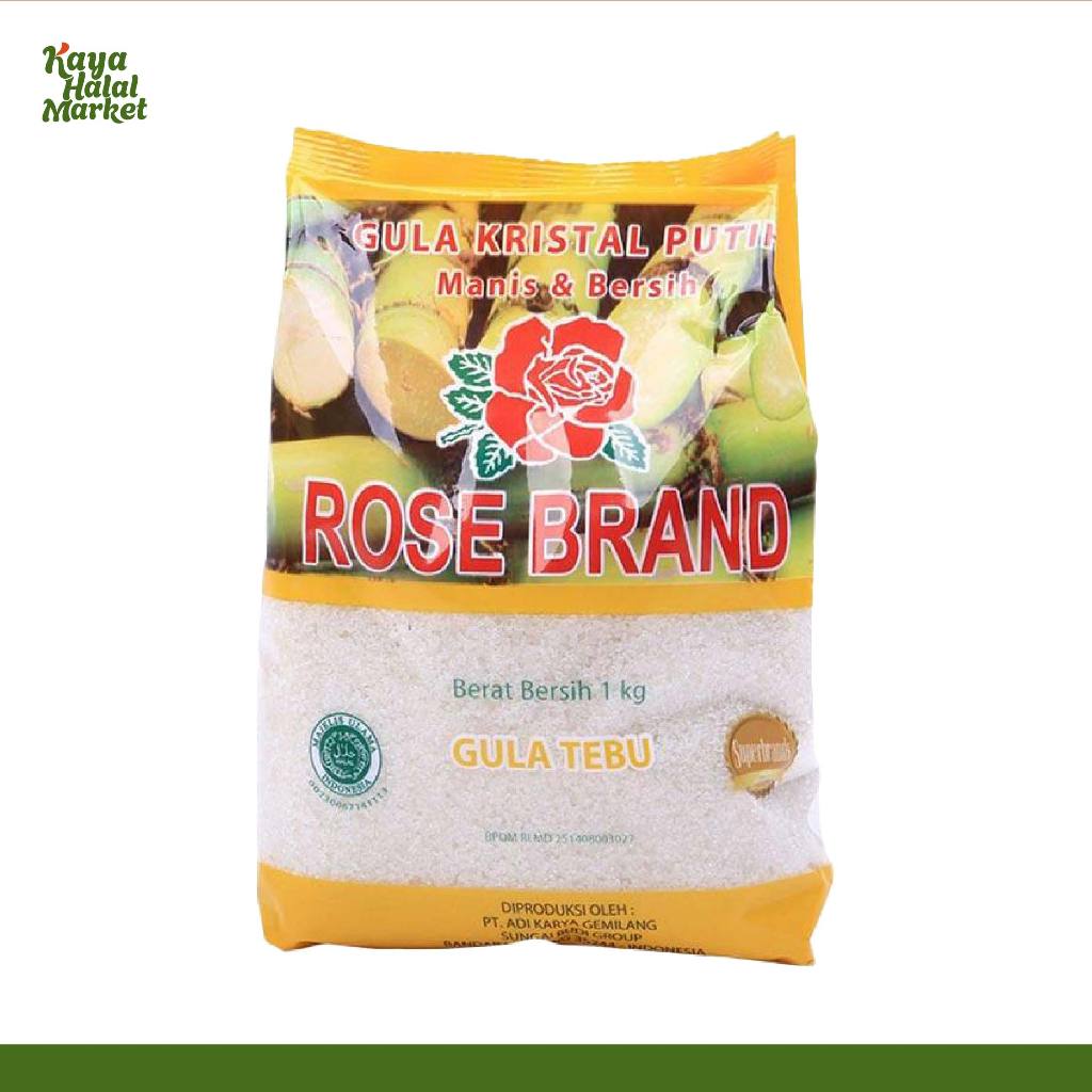 

Gula Pasir Rosebrand Gula Tebu 1kg Kaya Halal Market