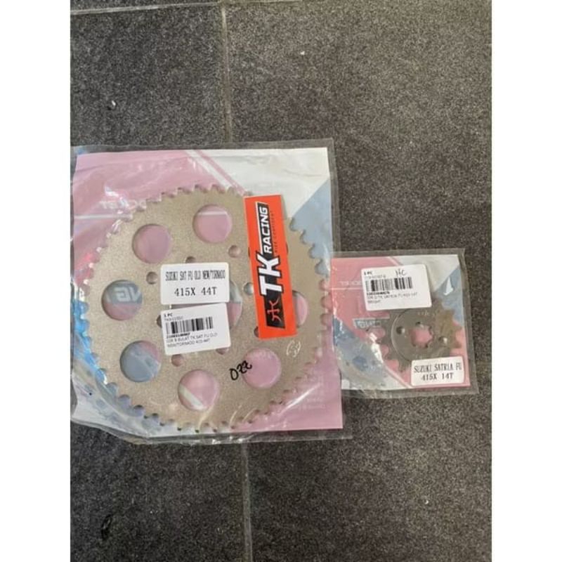 Gir Gear Depan Belakang Tipis 415 Satria Fu old lama satria Fu new Facelift satria Fu Fi TK Racing