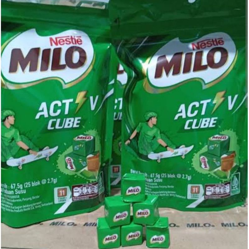 

Ukf5Pc6F4H (Kuliner.Kita) Milo Active Cube Lokal Isi 25 Pcs