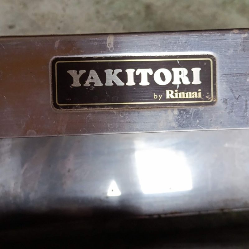 kompor bakaran pemanggang merk rinnai BEKAS