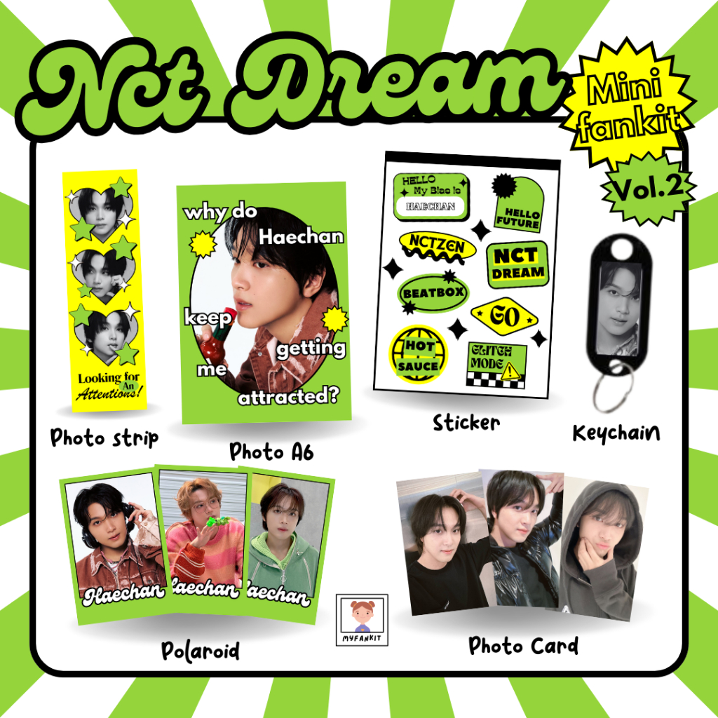 [VOL.2] MINI FANKIT NCT DREAM / GIFT BOX KPOP / HAMPERS KPOP / FANKIT BOX DREAMZEN NCTZEN