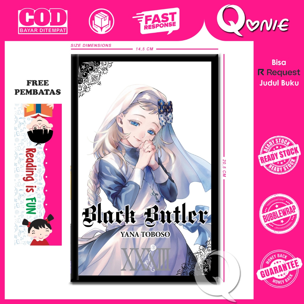 Komik manga Black Butler Vol. 33 (English)