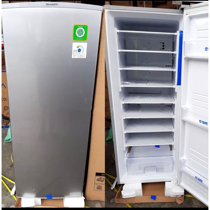 kulkas freezer es sharp 8 rak