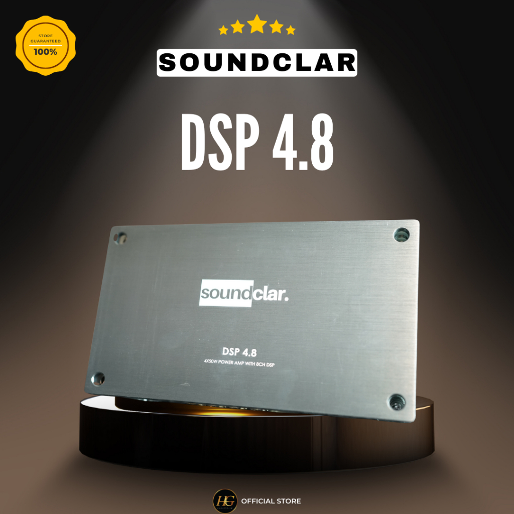 PROCESSOR SOUNDCLAR BUILT IN AMPLIFIER DSP 4.8