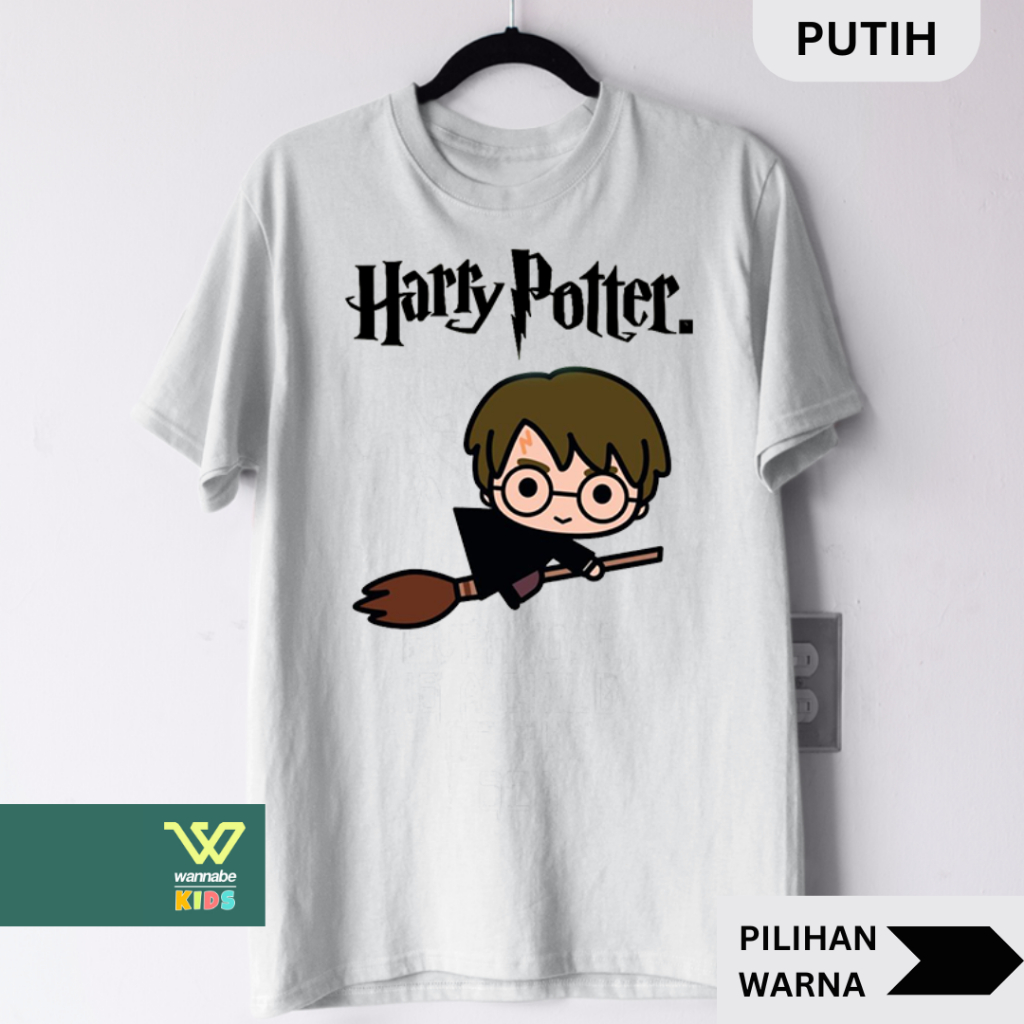 Kaos Dewasa Dan Anak Magic HOGWARTS20 | Baju Anak | kaos anak 2 tahun 12 tahun UNISEX | Pakaian Anak