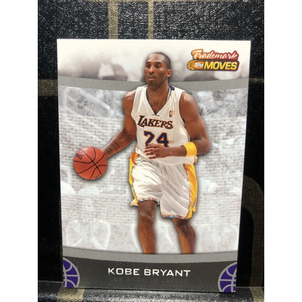 2007 Topps Trademark Moves #24 Kobe Bryant kartu basket Nba Kobe Bryant
