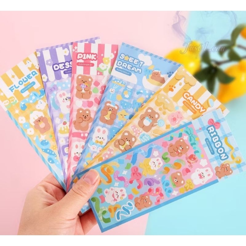 

Stiker Laser Kartun Lucu Tahan Air, Stiker Dekorasi Foto Laser Flash Diy Anak-Anak Kreatif