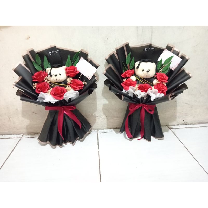 Buket Boneka Wisuda/Buket Murah/Buket Boneka/Buket Wisuda