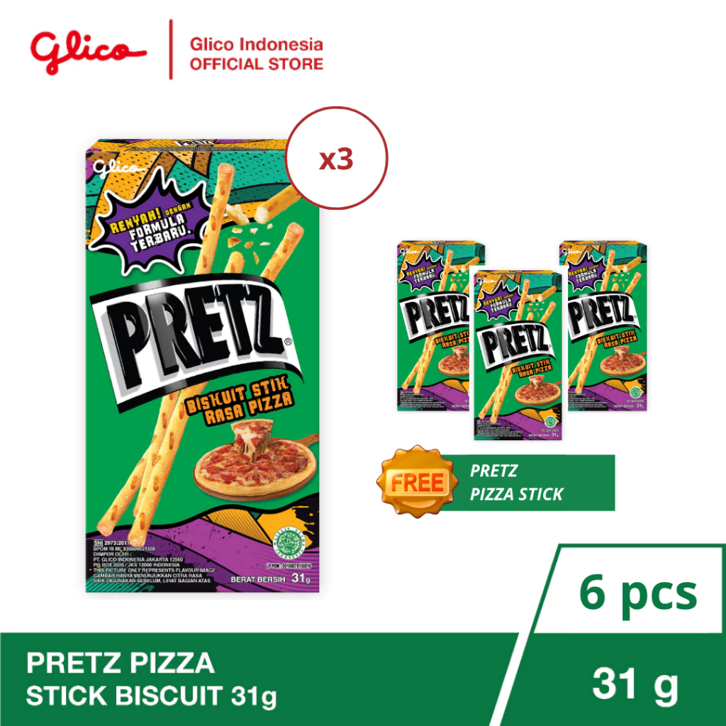 

Buy 3 GET 6 PRETZ PIZZA